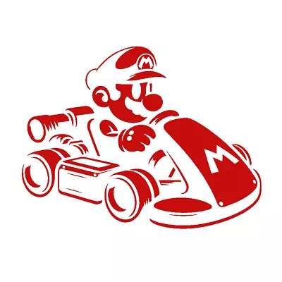 Mario Kart Decal - Mario • $5.99