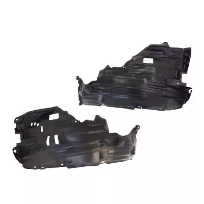 Left+Right Side Fender Liner Splash Shield Pair For 03-07 G35 Coupe Rear Section • $61.85