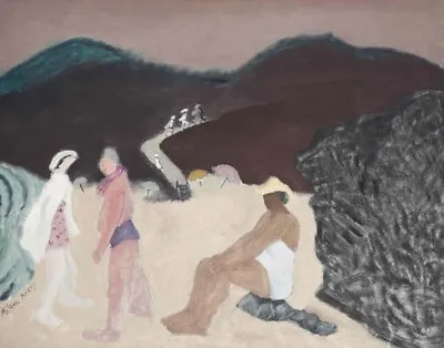 Milton Avery California Beach Canvas Print 16 X 20 • $39.99