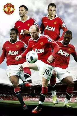 Manchester United Players 2010-11 - Maxi Poster 61cm X 91.5cm New And Sealed • $11.81