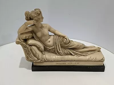 Vintage G Ruggeri Sculpture Paolina Borghese  Venus Victorious Made In Italy • $199