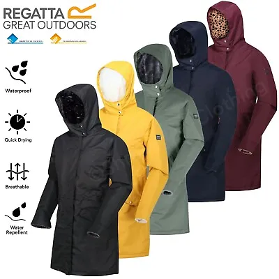 £41.99 • Buy Regatta Ladies Rimona Insulated Long Length Parka Waterproof Breathable Jacket