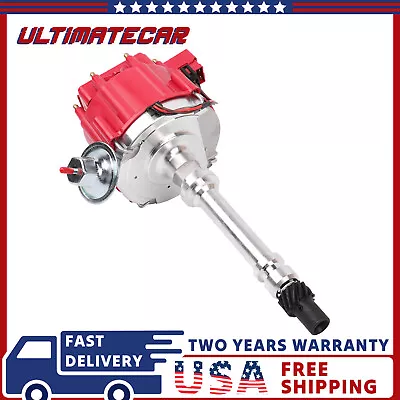 New Racing Chevy V8 HEI Distributor W/ 65K Coil 7500RPM-350 454 SBC BBC 850001R • $48.88