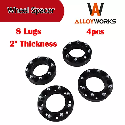 4pcs Wheel Spacer Aluminum 2  Thick 8 Lugs Fit Gehl Mustang Skid Steer Loaders • $309