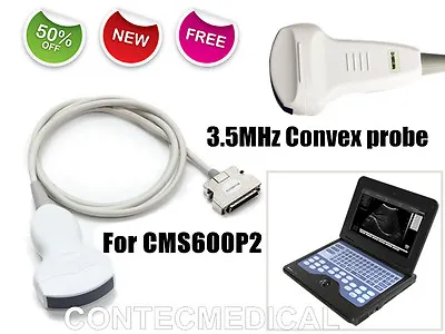 NEW 3.5MHZ Convex Probe For CMS600P2 Portable Laptop Ultrasound Scanner Machine • $300