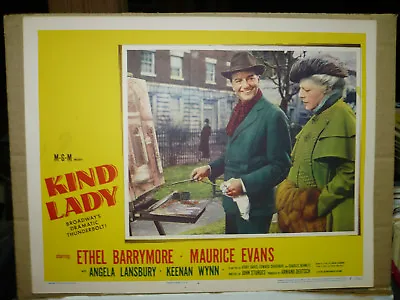 KIND LADY Orig 1951 LC #4 (Ethel Barrymore Maurice Evans) • $20