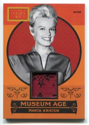 2014 Panini Golden Age MARTA KRISTEN (Judy Robinson Lost In Space) WORN MATERIAL • £9.99