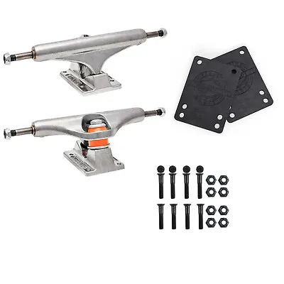 Independent Skateboard Trucks Mids + Risers & Hardware Mounting Kit - All Sizes • $46.95