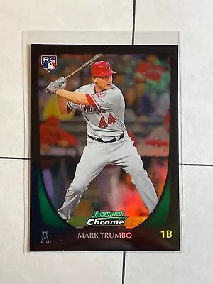 Mark Trumbo 2011 Bowman Chrome Rookie Card RC REFRACTOR #173 Angels • $1.49