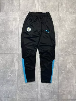 Puma DryCELL Manchester City Football Soccer Training Black Pants Size XL Men's • $31.49