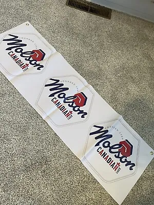 NEW!! MOLSON CANADIAN BEER Banner Sign • $32