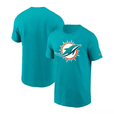 Miami Dolphins NFL T-Shirt (Size L) Men's Nike Primary Logo Top - New • £19.99