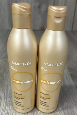 2 Matrix Shade Memory Sparkling Blondes Restorative System Conditioner 13.5 Oz • $30