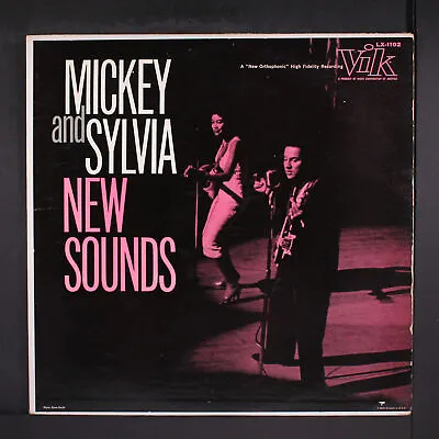 MICKEY & SYLVIA: New Sounds VIK 12  LP 33 RPM • $50