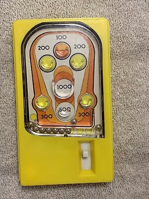 Mr. Pinball Hand Held Game By Marx Toys  Made In Hong Kong - 2 3/4 X 4 3/4 • $8