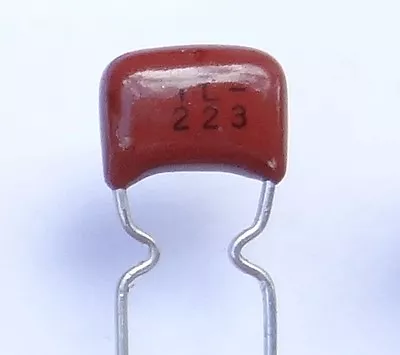 2 Pcs  0.022 UF (22nF) 50V Film Capacitors P/N ECQV1H223JL (10D4f) • $0.99