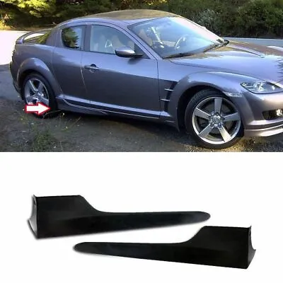 For 04-10 Mazda Rx8 Rx-8 Oe Style Pu Side Skirt Rocker Panel Add-On Kit 2pcs • $109.99