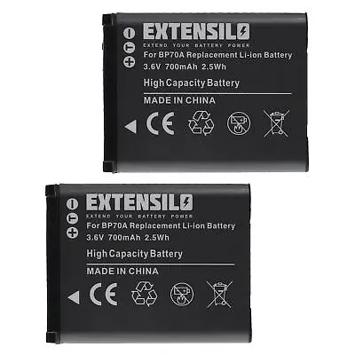 2x Battery 700mAh For Samsung DV180FES65ES70ES71ES73ES74ES75 • £19.20