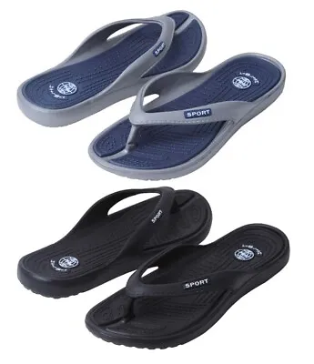 Men's Sports Sandals Thong Beach Pool Indoor Outdoor Flip Flops Slippers Shoes • $10.95