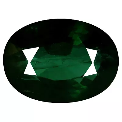 1.73 Ct Mind-Boggling Oval (8 X 6 Mm) Un-Heated Mozambique Green Tourmaline • $21.24