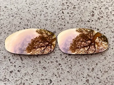 Etched Polarized Copper Mirrored Replacement Lenses For Oakley Juliet X Metal • $25.85