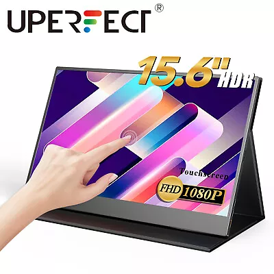 USetup E7 Touch Screen Monitor 15.6  1080P Portable Monitor HDMI USB C & OTG   • $139.99