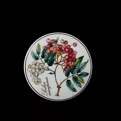 Villeroy Boch Botanica Round Trinket Box Lid Flowers Porcelain Luxembourg • $18