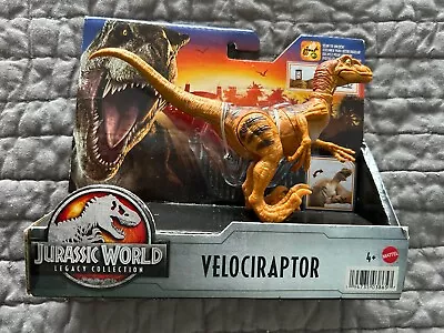 New Jurassic World Legacy Collection Velociraptor Dinosaur Figure Side Slashing • $14.99