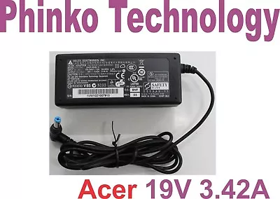 Genuine 65W Power AC Adapter Charger For Acer Aspire 1 A114-32 A114-31 • $31.35
