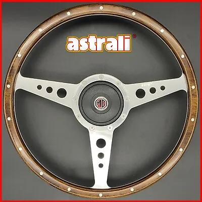 15  MGB GT  MG Midget Astrali Wood Steering Wheel & Boss Kit Fits 1971-1981 • $186.44