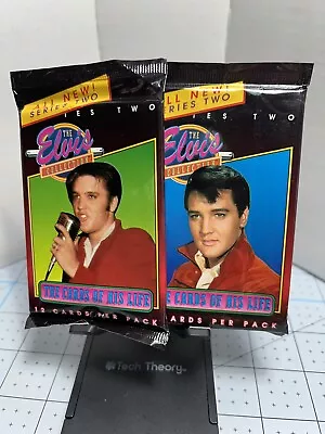 The Elvis Collection Series 2 (1992) The Cards Of His Life 2 Sealed Packs Mint • $10