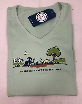 Life Is Good Women's S/S T Shirt XXL Gardening • £25.64