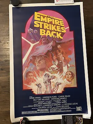 The Empire Strikes Back R82 Rolled One Sheet Poster - Mint Best Price On Ebay • $155