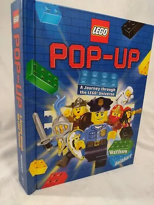 LEGO Pop-Up Book A Journey Through The Lego Universe By Matthew Reinhart HC • $29.99