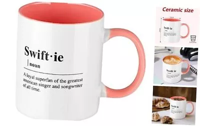 Taylor Coffee Mug Swiftie Merch For The Eras MusicMusician Tea Cup For Pink • $18.88