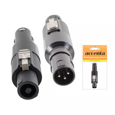 Audio Adapter XLR 3-Pin Plug To 2-Pole Female  Speakon • $7.50