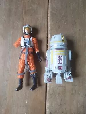 Hasbro Star Wars Y Wing Pilot Lepira And R5 F7 Droid (Pilot Missing Arm) • £24.99