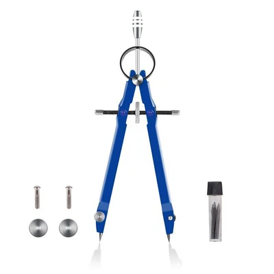 Professional Compass Compass Geometry Set With Lock Math And Precision Co L7Y5 • £4.98