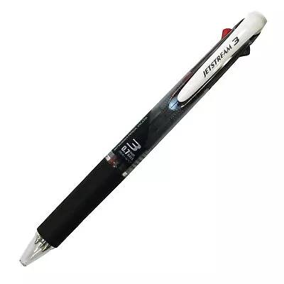 Ballpoint Pen Jetstream 3 Color Red Blue Ink 0.7mm Black (SXE340007.24) • $10.94