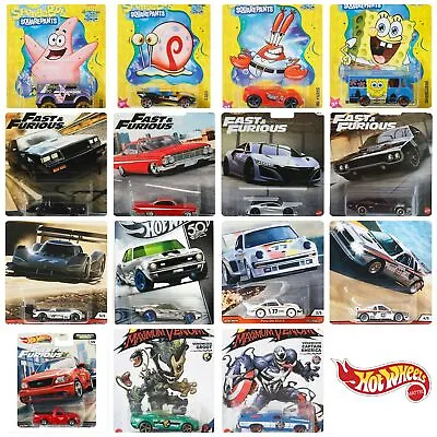£8.99 • Buy Hot Wheels Die-Cast 1:64 Scale Collection - Marvel, Fast & Furious And More