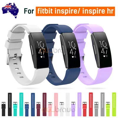 For Fitbit Inspire/Inspire HR Replacement Soft Silicone Sport Wrist Band Strap • $6.49