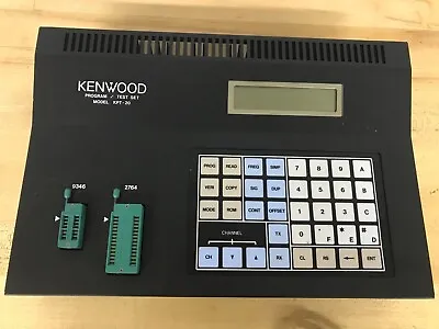 Kenwood KPT-20 Program Test Set Eprom Radio Programmer W/Cables Manual Used Box • $279
