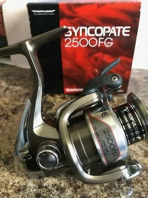 Shimano Syncopate SC-2500FG Spinning Quick Fire Fishing Reel -Front Drag Control • $41.99