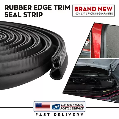 13FT Easy To Install Car Door Rubber Edge Trim Seal Strip Gasket With Top Bulb • $21.99