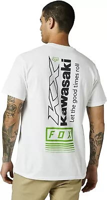 Fox Racing Official Kawasaki Short Sleeve Tee Kawi KX Series T Shirt 29005-190 • £26.98