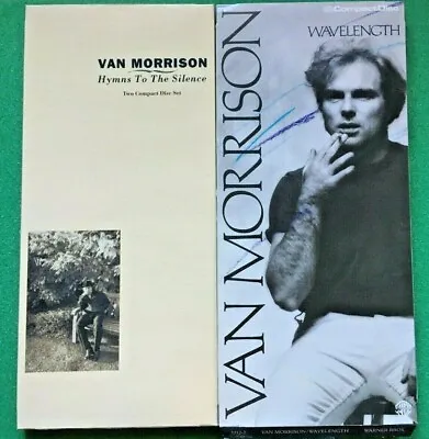  Van Morrison ~~ EMPTY ~~ CD Longboxes - Hymns To The Silence + Wavelength • $27.75