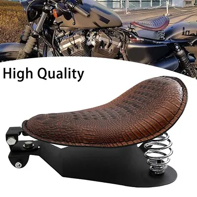 $88.20 • Buy For Harley Sportster 1200 883 Iron Honda Motorcycle Solo Seat Spring Base Mount