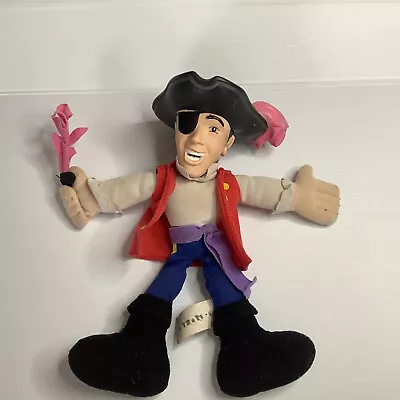 The Wiggles Captain Feathersword Pirate Vinyl Head Plush Toy 2008 Play Along  • $39.60