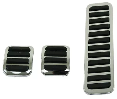 Custom Pedal Covers Throttle Brake & Clutch 3pc Fits Type 1-2-3 Bug/Ghia/Bus • $26.95