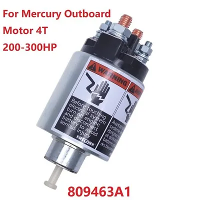Starter Relay Solenoid For Mercury Outboard Motor 200-300HP Mercruiser 809463A1 • $49.99